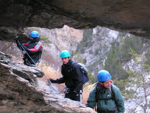 Sortie Via Ferrata Avec Le Lyc E Jean Moulin Club Alpin Francais